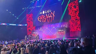 Swerve Strickland AEW entrance Toyota arena Nov/19/23