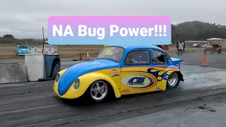 Fastest Natural Aspirated Bug. Pat Downs CB Performance takes on turbo cars in heavy class.