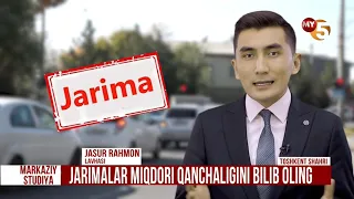 Jarimalar miqdori qanchaligini bilib oling