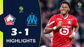 LOSC Lille vs. Olympique Marseille 3-1 Highlights | Ligue 1 Uber Eats 2023/24