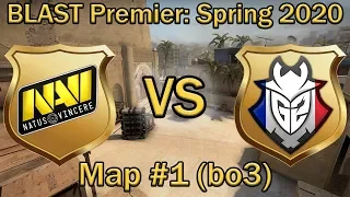 НАВИ исправили свой МИРАЖ? | Navi vs G2 Map #1 Mirage bo3 | BLAST Premier 2020 by Neosporimiy