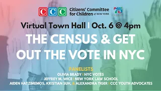 Virtual Town Hall: The Census & Get Out the Vote in NYC