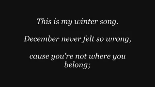 Winter Song ~ Sara Bareilles & Ingrid Michaelson ~ Lyrics