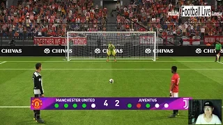 PES 2019 | Penalty Shootout | Manchester United vs Juventus