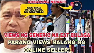 VIEWS NG GENERIC NA EAT BULAGA SA SOCIAL MEDIA,GRABE NA SA BABA.JOSE MAY PATAMA KAY YORME?