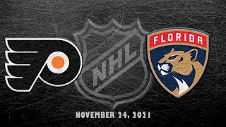 NHL Flyers vs Panthers | Nov.24, 2021