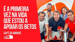 "É a primeira vez na vida que estou a apoiar os betos" - Lobos na RFM