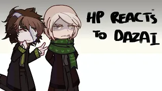 hp reacts to dazai osamu (transfer student) [WIP]