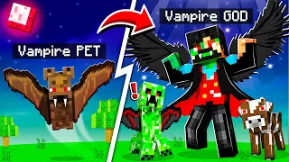 Upgrading PET VAMPIRE to VAMPIRE GOD in Minecraft