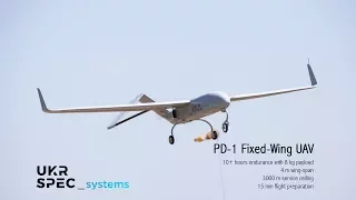 PD-1 fixed-wing UAV by Ukrspecsystems