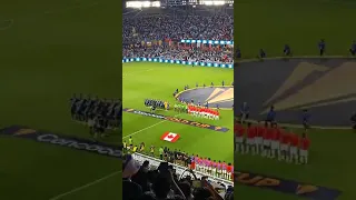 Impresionante himno de Guatemala vs Canadá Copa Oro 2023