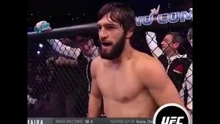 Зубайра тухугов единственое поражение в Ufc