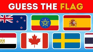 Guess the Country by their flag in 5 Seconds 🚩🧠 | Flag Quiz!!