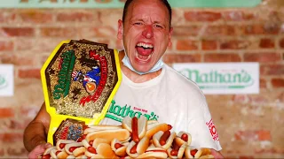 HEY’ SPORTS FANS: JOEY CHESTNUT AND MIKI SUDO CRUSH THE HOT DOG CONTEST AGAIN 75 hot dogs 74 2020 vs