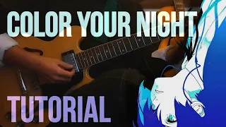 Persona 3 Reload - Color Your Night [Guitar Tutorial / Cover]