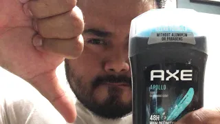 Ricky Talk: AXE APOLLO SAGE & CEDARWOOD SCENT DEODORANT REVIEW