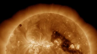 Venus transit across the Sun 2012