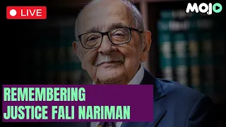 Live | Supreme Court Remembers Eminent Jurist Fali Nariman