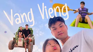 VLOG Vang Vieng | Ziplining, Kayaking, Drive Buggy, Taking on the Blue Lagoon Challenge