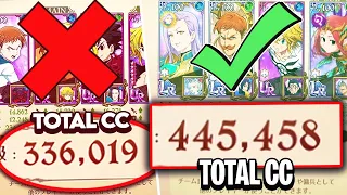 The Secret to on How to have 400k+ CC (Combat Class) in Grand Cross | Seven Deadly Sins: Grand Cross