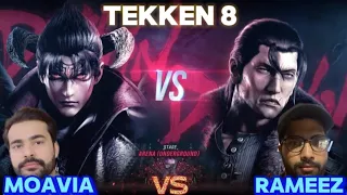 Tekken 8 - Moavia (Devil Jin) Rameez (Dragunov) 4K 60FPS | Ps5 Games