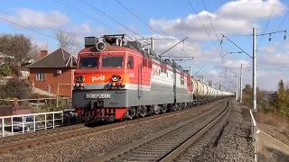 Соединенный грузовой поезд // ВЛ80С-2696 и ВЛ80Т-937