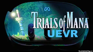 🧚🏼‍♀️TRIALS of MANA FULL Demo: 🍄NINTENDO Game in VR? On UEVR Mod/Meta Quest 3 Live!