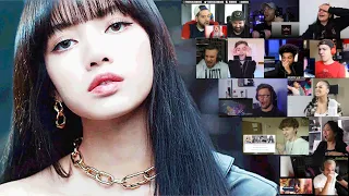 LISA REACTION - Youtubers React to LISA RAP