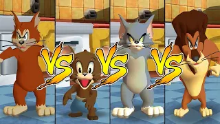 Tom and Jerry in War of the Whiskers Butch Vs Jerry Vs Lion Vs Tom (Master Difficulty)