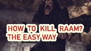 How to kill RAAM the big boss in Gears of War 1 xbox 360 or xbox one on casual (the easy way)