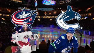 (CALL IT A COMEBACK!) Vancouver Canucks Vs Columbus Blue Jackets-Dec.14.2021