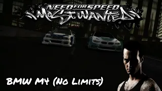 BMW M4 (No Limits) VS BMW M3 GTR (Most Wanted) [NFS Most Wanted Gameplay Race + Pursuit]