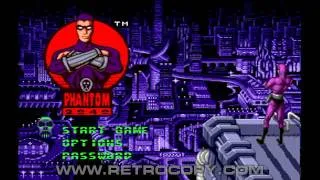 Phantom 2040 (Sega Genesis / Mega Drive) Intro