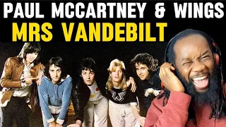 PAUL McCARTNEY AND WINGS Mrs Vandebilt REACTION - The bass line was in a world of its own