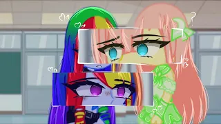 Ocean blue eyes.. Looking in mine.. ,, gachaclub // gachalife ,, MLP meme ,, Flutterdash