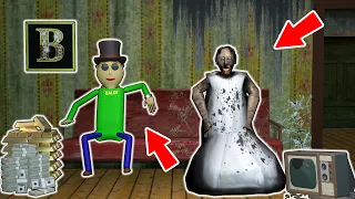 Poor Granny vs Rich Baldi - funny horror animation parody (p.247)