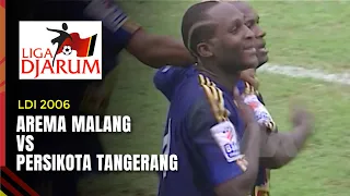AREMA Malang VS PERSIKOTA Tangerang | Liga Djarum Indonesia 2006