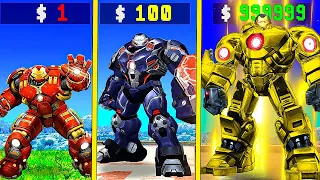 Franklin Upgrading $1 Hulkbuster to $1,000,000,000 Hulkbusters in GTA 5