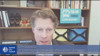 Seattle City Council 11/15/21