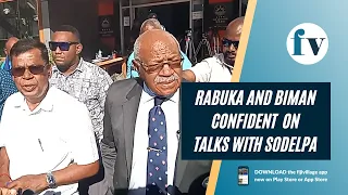 "We are confident" - Rabuka and Biman on forming a government with SODELPA | 20/12/2022