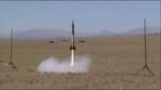 High Power Rocket - Black Brant Launch