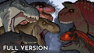 Rexy and Vastatosaurus Rex vs Carnotaurus | Animation (Full Version)