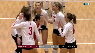 Minnesota vs Indiana | NCAA Women Volleyball Nov 12,2023