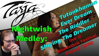 Tarja Turunen - Nightwish Medley: Tutankhamen, Ever Dream, Riddler, Slaying The Dreamer - reaction