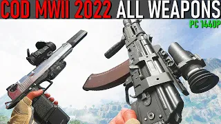 Call Of Duty Modern Warfare II 2022 - All Weapons
