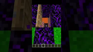 #minecraft #shorts Бункер від лави у Майнкрафт