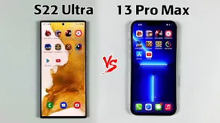 Samsung Galaxy S22 Ultra vs iPhone 13 Pro Max SPEED TEST! SURPRISING!!