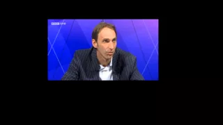Will Self Preaching anti-war then challenging Michael Gove to a fight