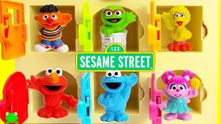Sesame Street Learn Colors Help Bert Find Elmo, Cookie Monster, Ernie and Surprises