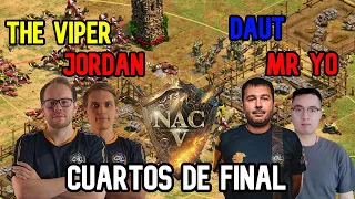 THE VIPER VS DAUT - JORDAN VS MR YO CUARTOS DE FINAL DE LAN EN ALEMANIA NAC5